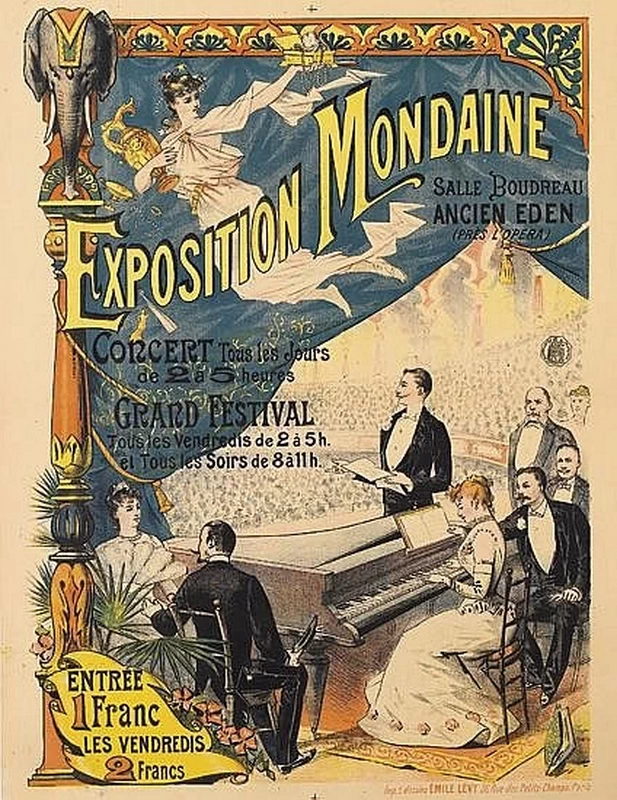 Esposizione Mondiale, circa 1895